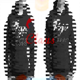Papa Claus Christmas T Santa Xmas Pajama Family Hoodie | Mazezy
