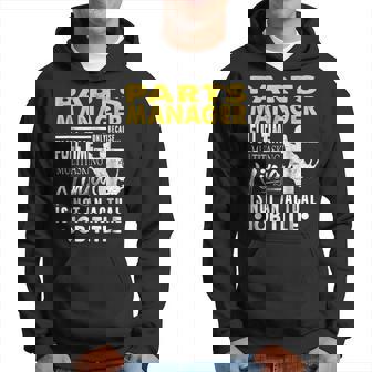 Parts Manager Hearts Ninja Actual Job Title Hoodie | Mazezy