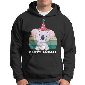 Party Animal Koala Birthday1st 2Nd Two 3Rd 4Th 5Th Toddler Hoodie | Mazezy