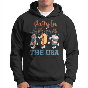 Party In The Usa 4Th Of July Funny Party Usa Summer Family Hoodie - Thegiftio UK