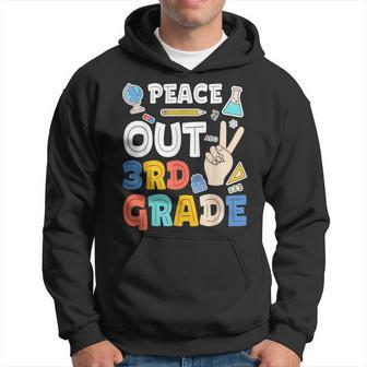 Peace Out 3Rd Grade  Third Grade Graduation Gift Hoodie
