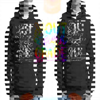 Peace Out 5Th Grade 2023 Tie Dye Last Day Of School Hoodie - Thegiftio UK