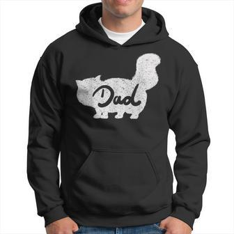 Persian Cat Dad Vintage T Hoodie | Mazezy