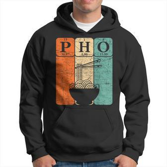Pho Noodles Periodic Table Elements Vietnamese Noodles Pho Hoodie | Mazezy
