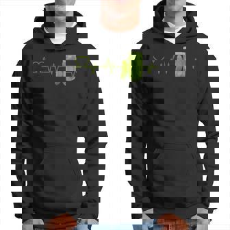 Pickle Lover Heartbeat For Pickles Lover Hoodie - Seseable