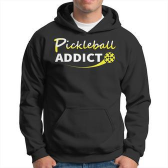 Pickleball Addict Gift For Pickle Ball Player Hoodie | Mazezy