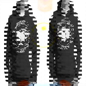 Pickleball Never Underestimate Old Man With Paddle Hoodie | Mazezy