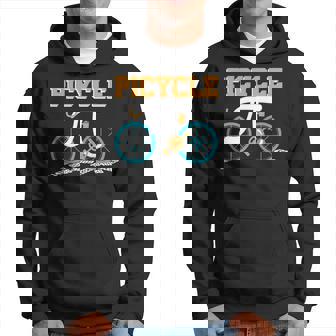 Picycle Bike Nerd Birthday Pi Day Hoodie | Mazezy