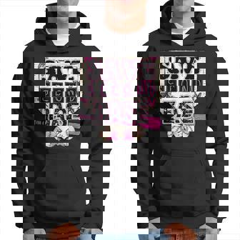 Pink Baseball Breast Cancer Awareness Save Second 2Nd Base Hoodie