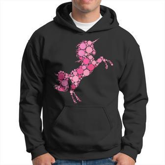 Pink Polka Dot Unicorn International Dot Day Hoodie - Monsterry AU