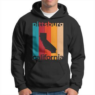 Pittsburg Ca Souvenirs Retro California Hoodie | Mazezy
