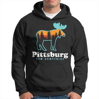 Pittsburg Nh Moose Pittsburg New Hampshire Hoodie | Mazezy