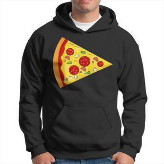 Pizza Pie & Slice Dad And Son Matching Pizza Fathers Day Hoodie - Seseable