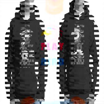 Play Free Bird Eagle American Flag 4Th Of July Hoodie | Mazezy