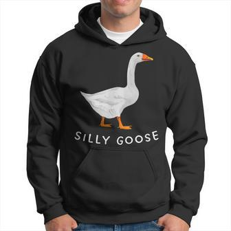Playful 'Silly Goose' Quirky And Fun Hoodie | Mazezy