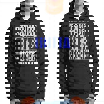 Police Officer Academy Graduation Straight Outta Hoodie | Mazezy