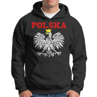 Polska Polish Eagle Poland Flag Polish Pride Polska Poland Hoodie - Seseable