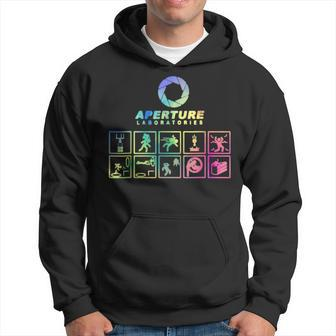 Portal Aperture Science Laboratories Video Game Me Tie Dye Hoodie - Seseable