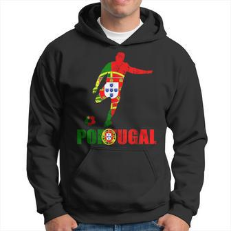 Portugal Flag Portugal Soccer Futebol Portuguese Pride Hoodie | Mazezy