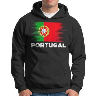 Portugal Portuguese Flag Sports Soccer Football Hoodie | Mazezy