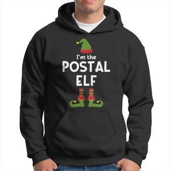 Postal Worker Elf Christmas Party Pajamas Mailman Hoodie - Monsterry DE