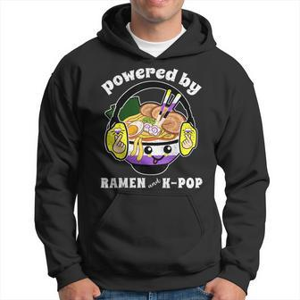 Powered By Ramen And Kpop Nonbinary Lgbt Gay Pride Ally Hoodie | Mazezy