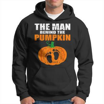 Pregnant Halloween Costume For Dad Expecting Lil Pumpkin Hoodie - Monsterry DE