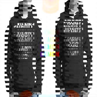 Pride Month Demon Lgbt Gay Pride Month Transgender Lesbian Hoodie | Mazezy