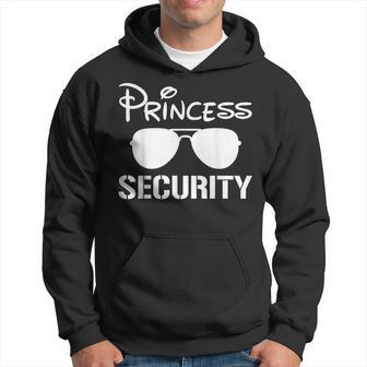 Princess Security Funny Birthday Halloween Party Design Hoodie - Thegiftio UK