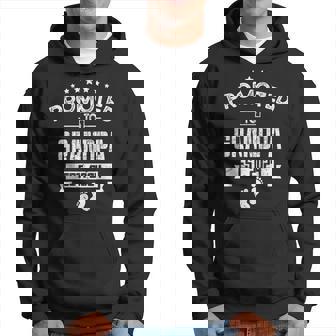 Promoted To Grandpa 2024 New First Fathers Day 1St Time Hoodie | Mazezy