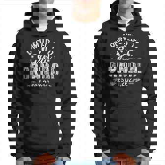 Promoted To Great Grandad 2022 Fathers Day New Grandpa Grandpa Funny Gifts Hoodie | Mazezy