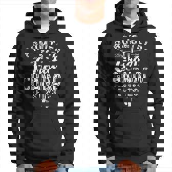 Promoted To Great Grandad Est 2023 Daddy Fathers Day Daddy Funny Gifts Hoodie | Mazezy