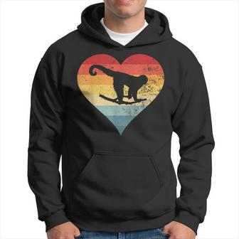 Protection Of The Colombian White Faced Capuchin Silhouette Hoodie | Mazezy