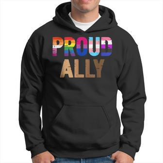 Proud Allies Lgbt Funny Junenth Black History Gay Lesbian Hoodie | Mazezy