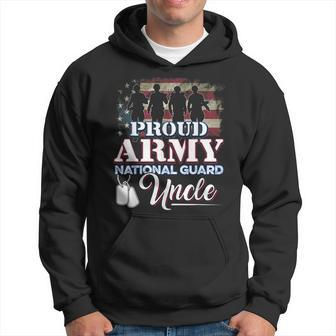 Proud Army National Guard Uncle Veteran Hoodie | Mazezy