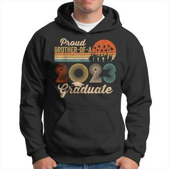 Proud Brother Of A Class Of 2023 Graduate Senior Graduation Hoodie - Seseable