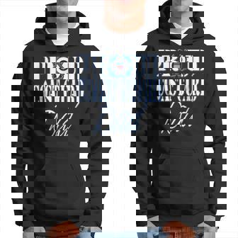 Proud Coast Guard Dad Us Military Fathers Day Men Funny Gifts For Dad Hoodie | Mazezy