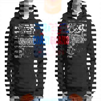 Proud Coast Guard Son Patriotic Usa Flag Men Patriotic Funny Gifts Hoodie | Mazezy