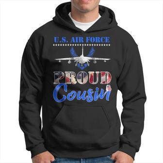 Proud Cousin Us Air Force Stars Air Force Family Hoodie | Mazezy