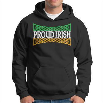Proud Irish St Patricks Day Colorful Celtic Pride Hoodie | Mazezy