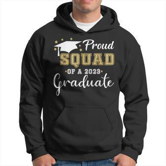 Proud Squad Of A 2023 Graduate Class 2023 Senior 23 Hoodie - Seseable