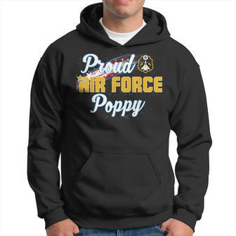 Proud Us Air Force Poppy Veteran Day Gift Hoodie | Mazezy