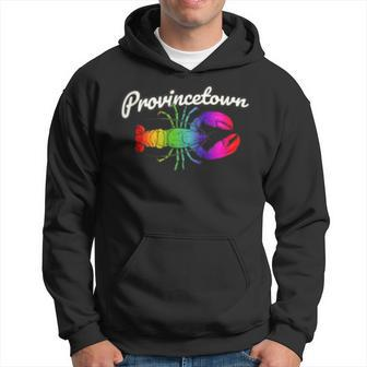 Provincetown Lobster Gay Pride Lobster Graphic Hoodie | Mazezy