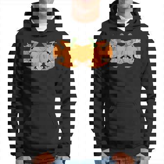 Pumpkin Twins Thanksgiving Twins Pregnancy Thanksgiving Hoodie | Mazezy