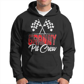 Race Car Birthday Party Racing Family Granny Pit Crew Hoodie | Mazezy