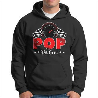 Race Car Racing Family Pop Pit Crew Birthday Party Gift Racing Funny Gifts Hoodie | Mazezy DE