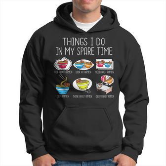 Ramen Lover Asian Funny Japanese Noodles Ramen Hoodie - Thegiftio UK