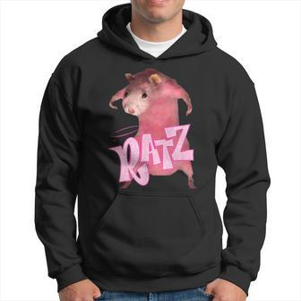 Ratz - Funny Rat Funny Mouse Ratz Pink Ratz Mouse Meme Gifts For Mouse Lovers Funny Gifts Hoodie | Mazezy