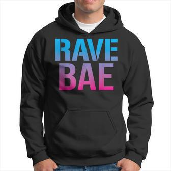 Rave Bae Raver Quote Trippy Edm Music Festival Hoodie | Mazezy