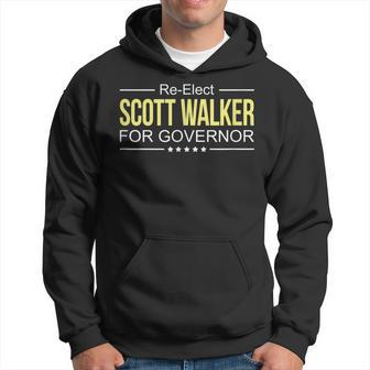 Re-Elect Scott Walker For Governor Hoodie | Mazezy